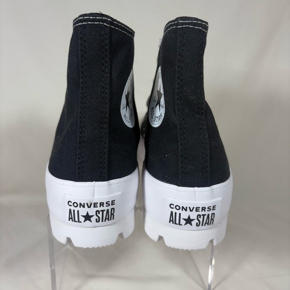 Converse Black and White High-Top Sneakers.  Brand New - Picture 8 of 10